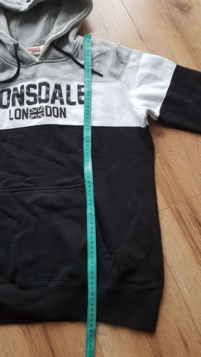 Lonsdale Penbryn Bluza z kapturem   damska kangurka Sleeve ciepła XXL