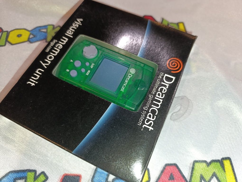 Nowa nigdy nie używana karta pamięci Memory Card Sega Dreamcast