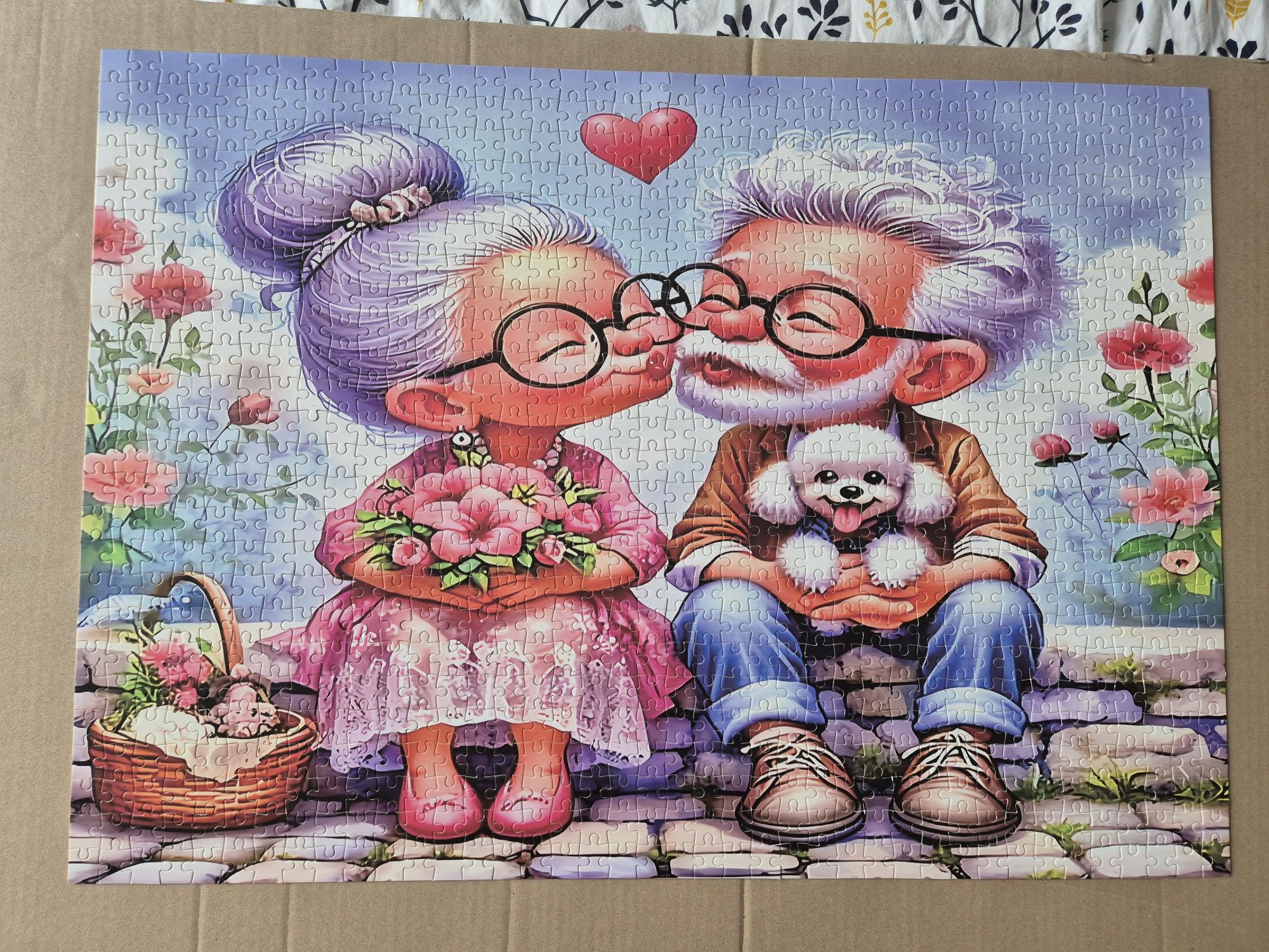 Puzzle  1000 elementów