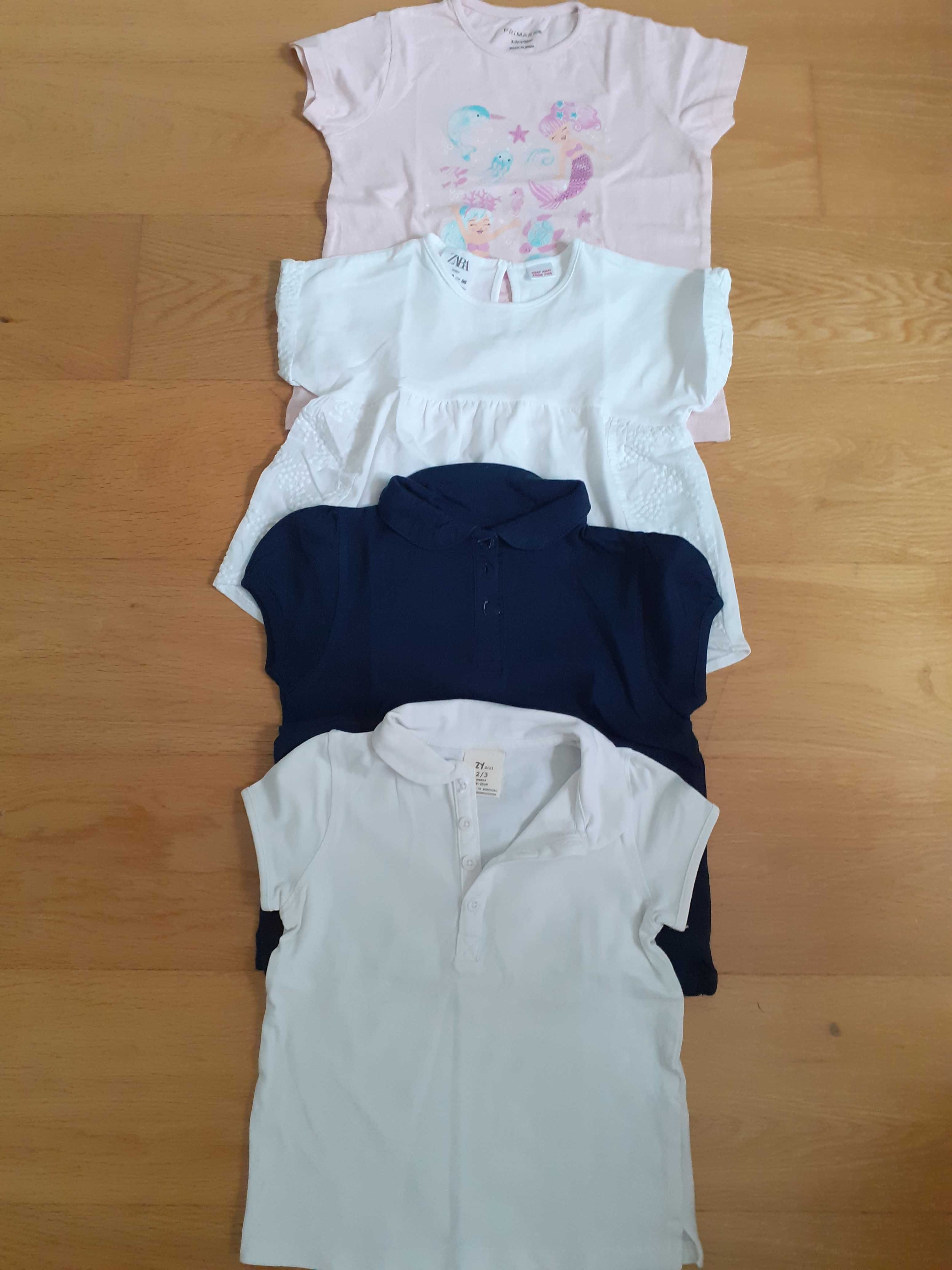 Lote de roupa de menina - 9 meses a 3 anos