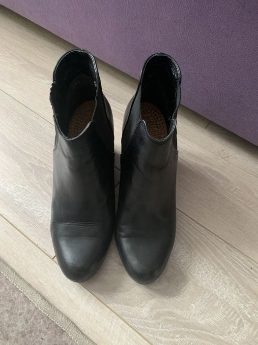 Wojas 38 skorzane botki skora naturalna