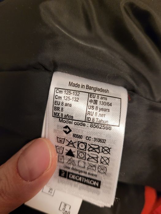Kombinezon wedze decathlon 8 lat, 130