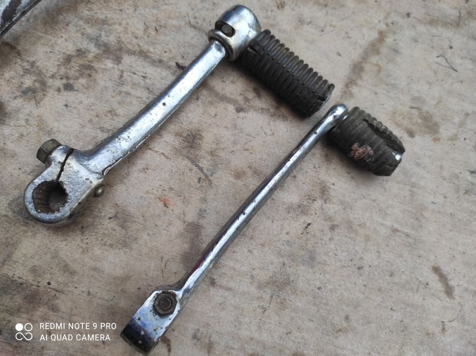 Kopka starter + dźwignia biegów Romet Komar ogar motorynka 11.116