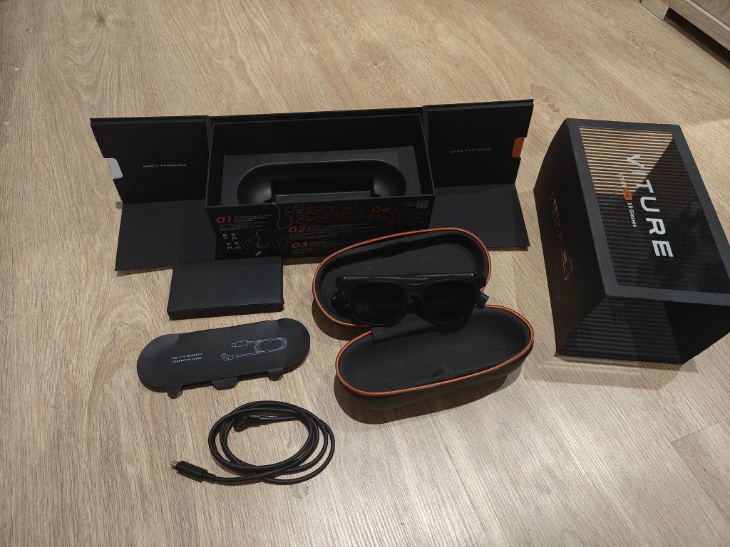 Viture Pro XR ZESTAW (nowe, nieudany prezent)