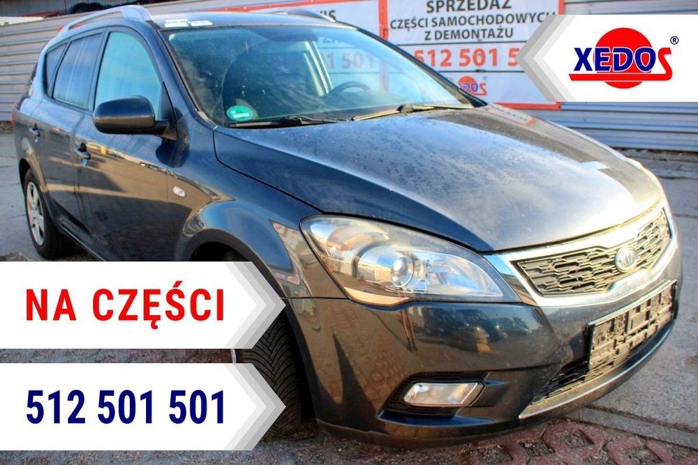 Kia Ceed I Lift ED 2011 1.6CRDI D4FB Kombi (MASKA, ZDERZAK, LAMPA, BŁOTNIK, DRZWI, SZYBA, FOTEL)