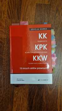 Edycja karna C.H.Beck zbiór karny 2024 KK KPK KW KPW