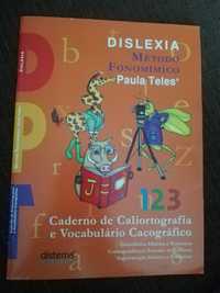 Caderno de caliortografia e vocabulário cacografico  método Paula Tele