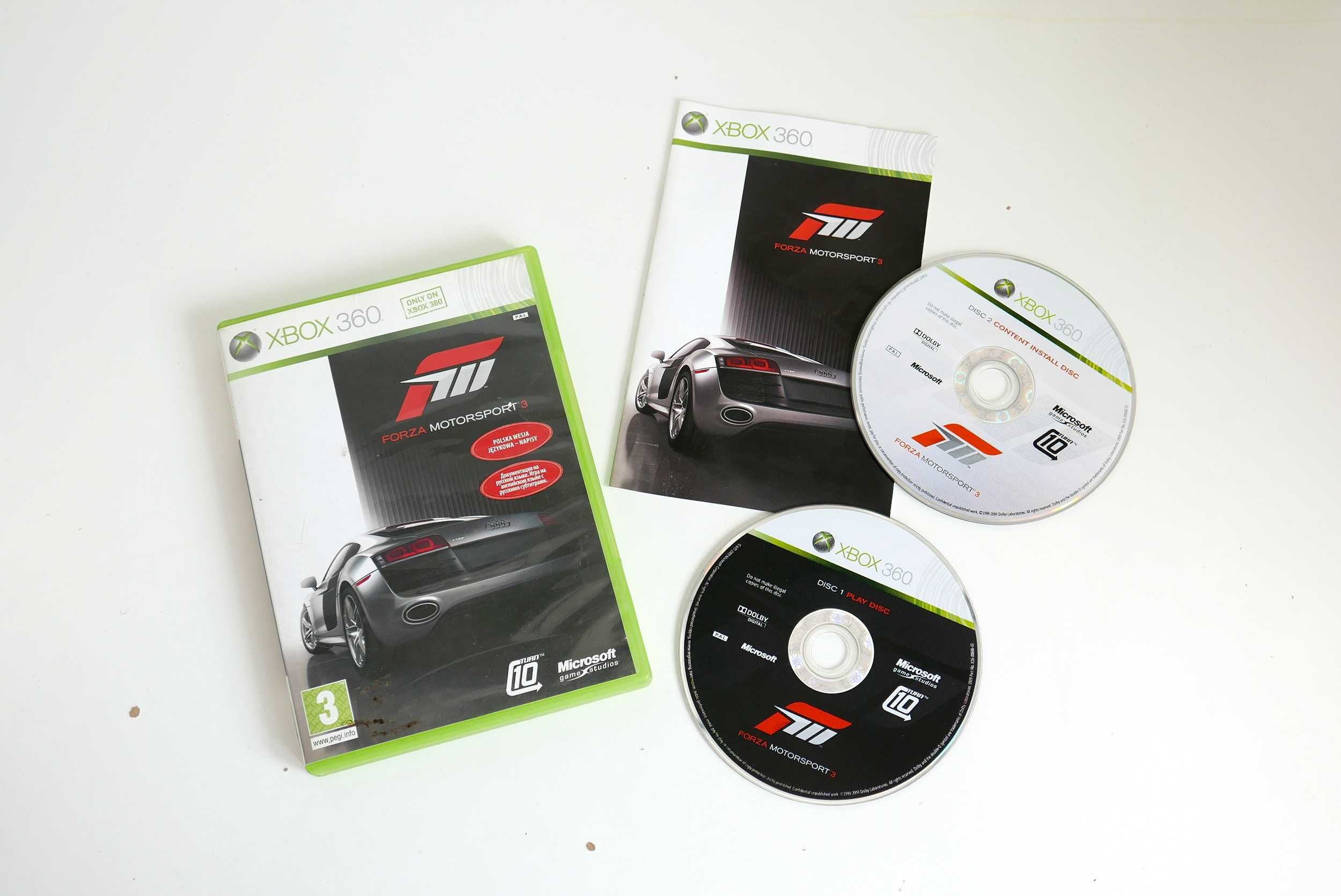 Forza Motorsport 3 XBOX 360 PL