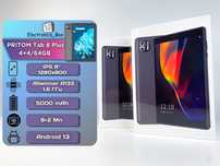 Новий Планшет 8 Дюймів Pritom Tab 8 Plus Android 13 4+4/64gb 5000mAh