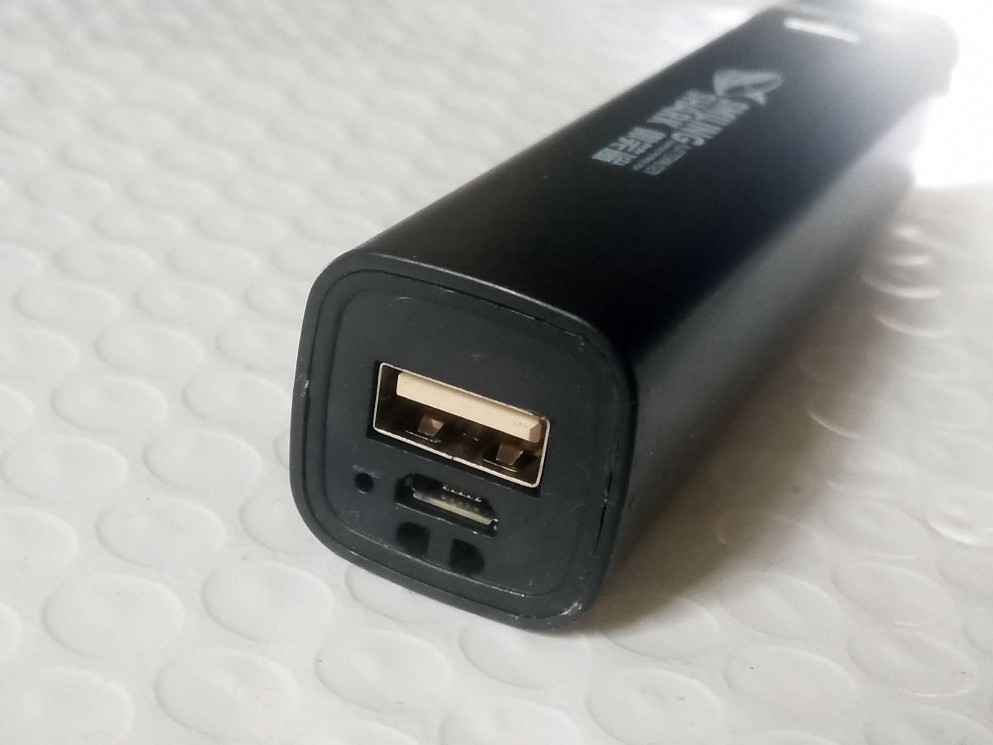 Фонарик 1Вт ручной USB функция Power Bank 5(10) часов аккумулятор