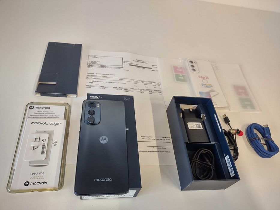 Motorola Edge 30 5G Meteor Grey 8/256 | Gwar 4 m. 144Hz | Bateria 97%