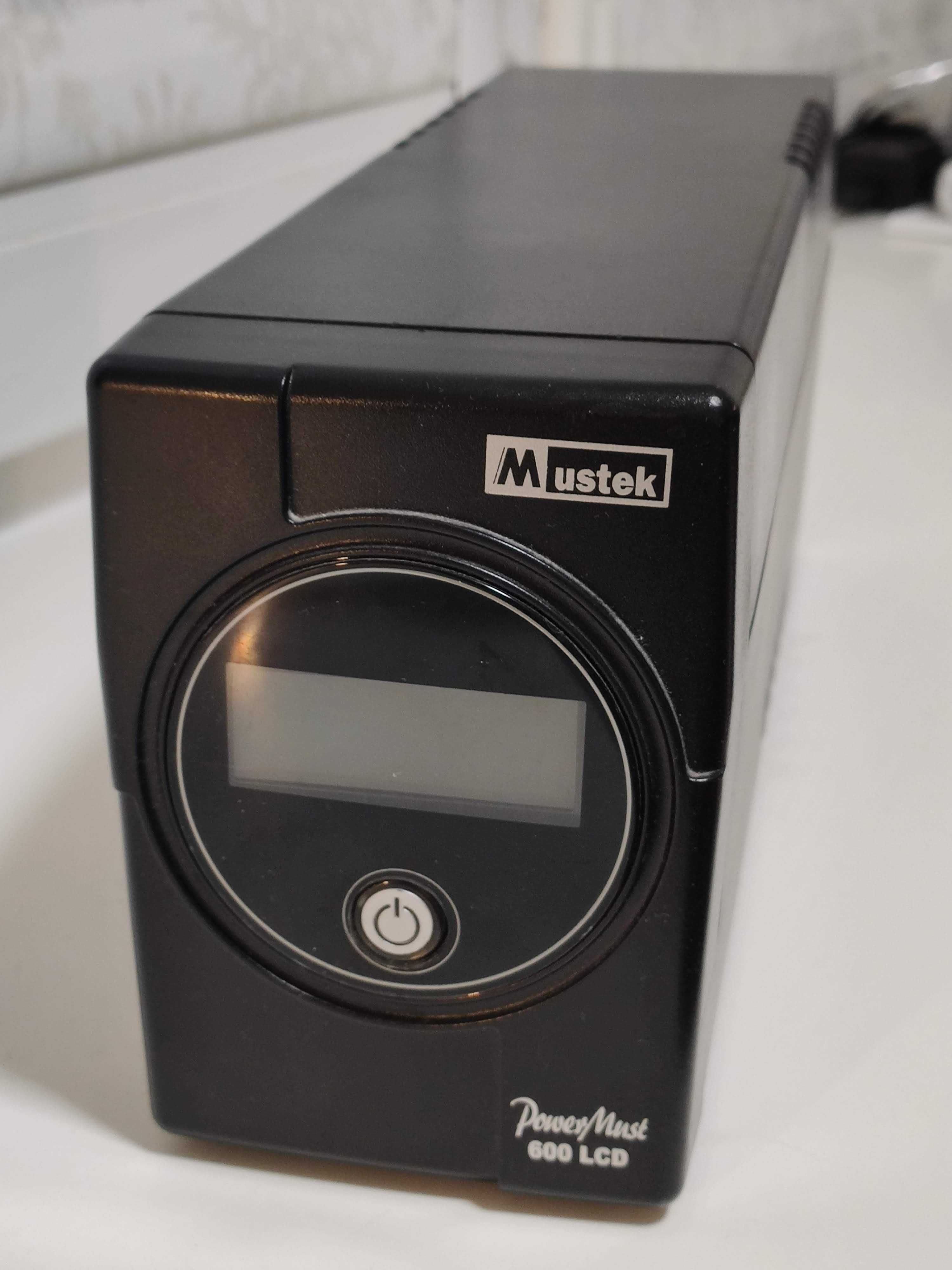 Безперебійник Mustek PowerMust 600 LCD під ремонт або на запчастини