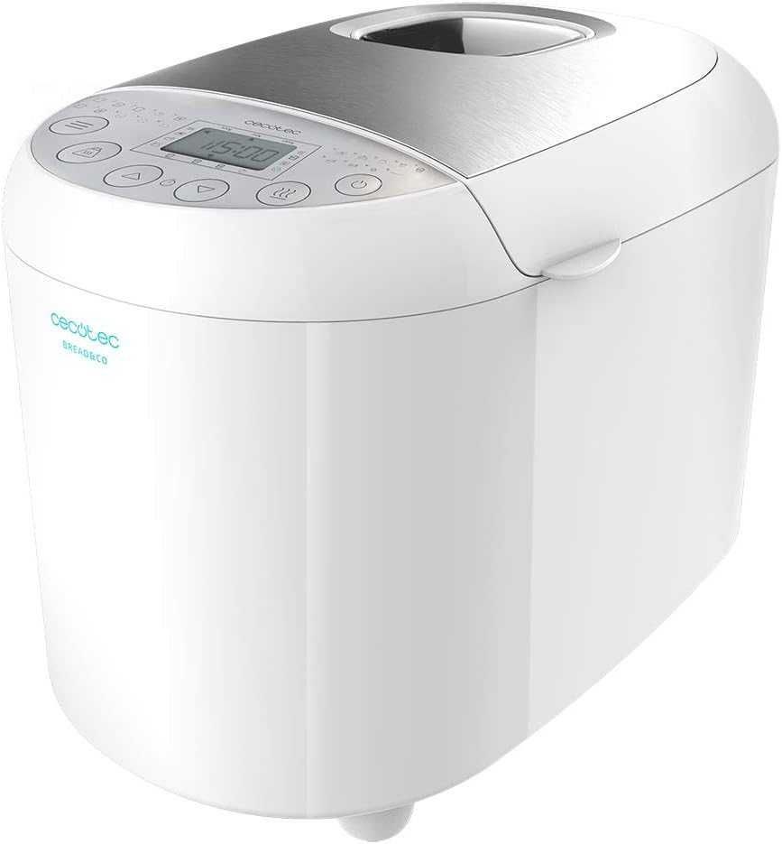 Cecotec Panificadora Máquina de fazer pão [2 modelos 1 kg/1,5 kg] NOVO