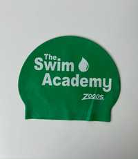 Зеленая резиновая шапочка для плавания Zoggs