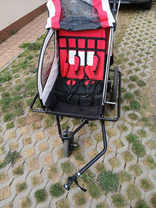 Przyczepka lub wózek dla 2 dzieci