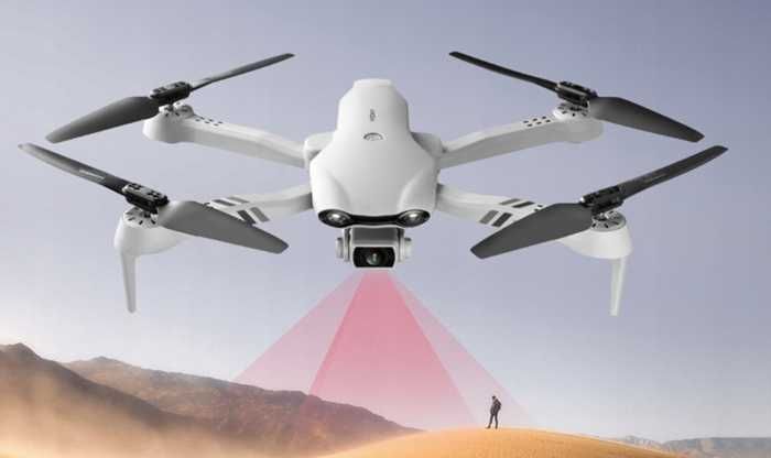 Dron F10 2 kamery zasieg 2km 25min lotu WiFi czujniki akrobacje