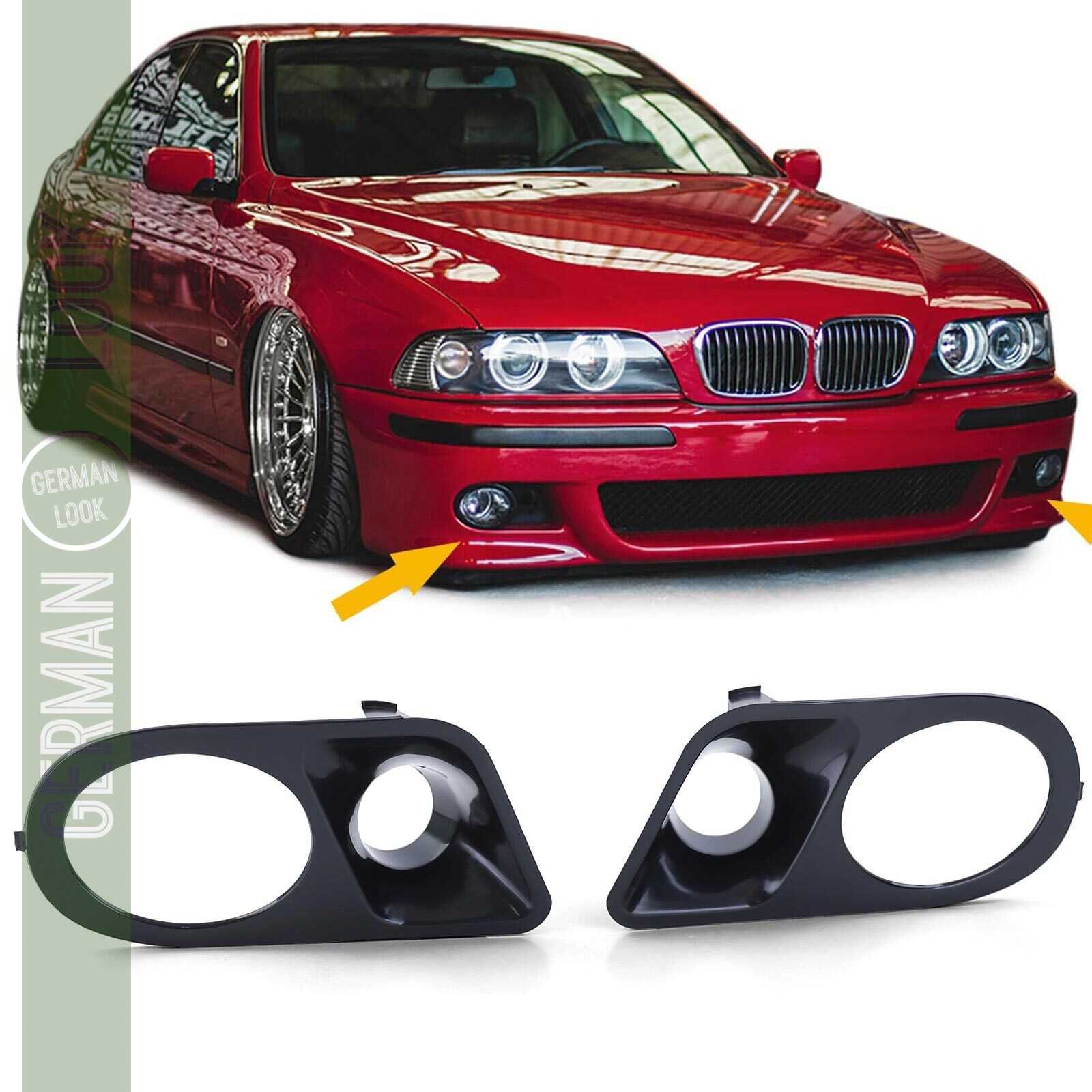 Par de capas para faróis de nevoeiro para BMW Série 5 E39 1995 a 2003