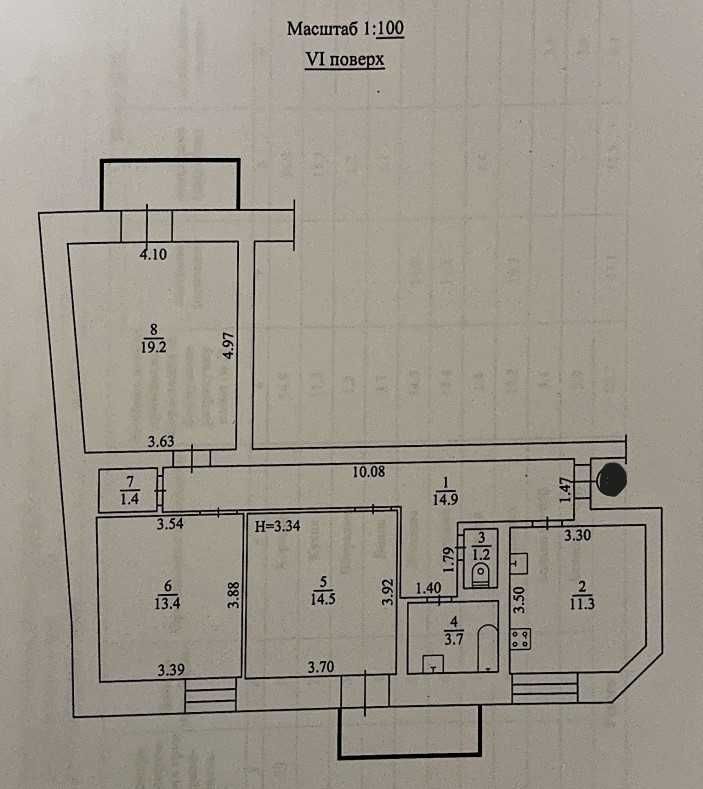 Оренда 3к квартири у Києві, Мала Житомирська вул., 5 Без комісії