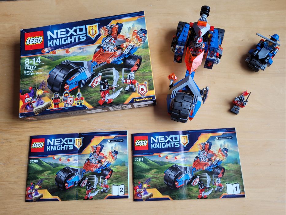 Klocki Lego Nexo Knoghts  70319 Gromowa maczuga Macy