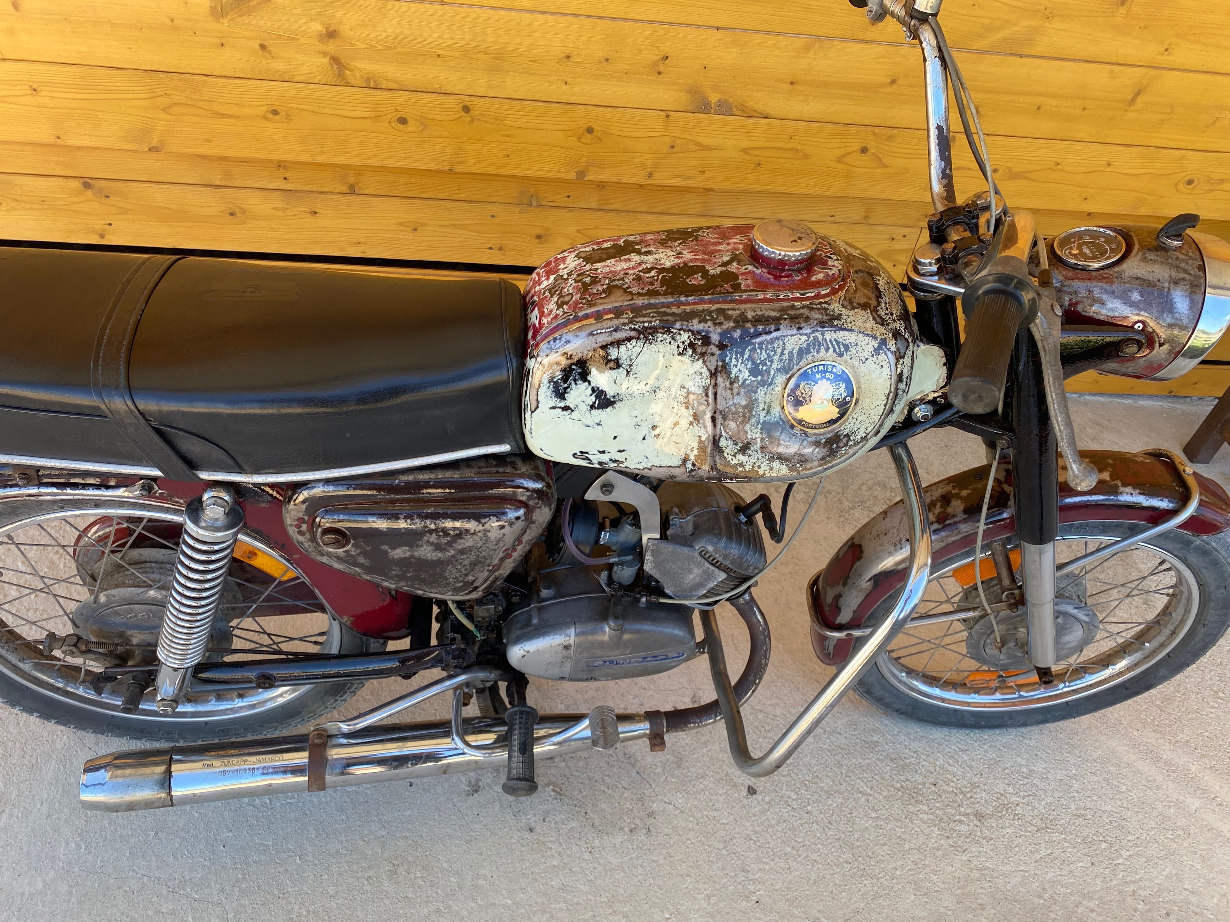 Zundapp macal  m-50  toda original turismo -turbina 4