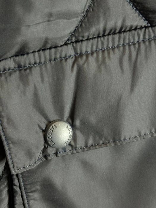 MEGA SALE -50% Женская жилетка LACOSTE синяя безрукавка осень s-xxl