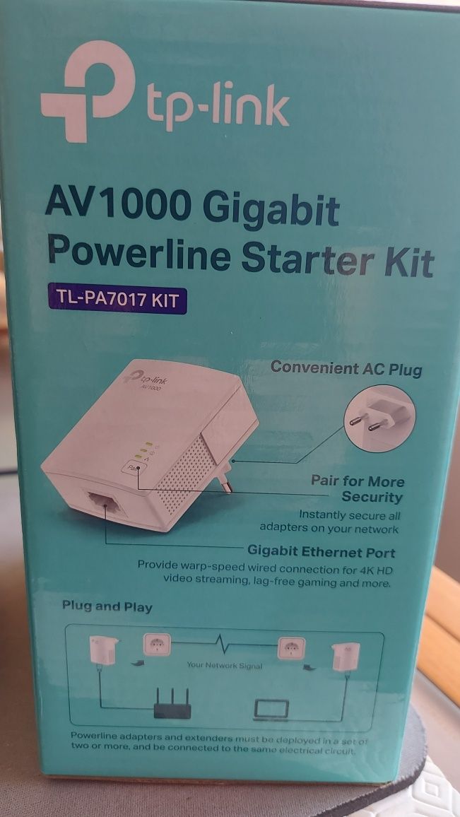 AV1000 Gigabit Powerline Starter Kit