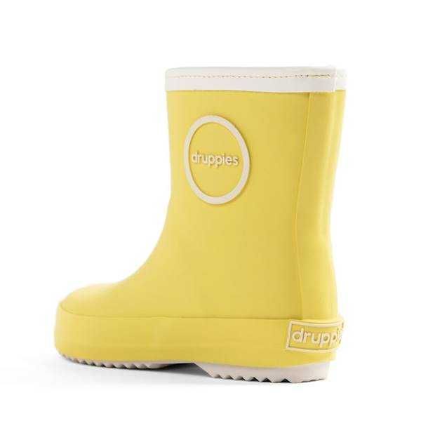 Kalosze DZIECIĘCE gumiaki LEKKIE dla dzieci NEWBORN pastel lemon 26