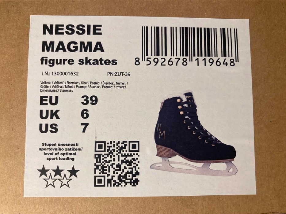 łyżwy Tempish Nessie Magma 39 prawie nie śmigane!