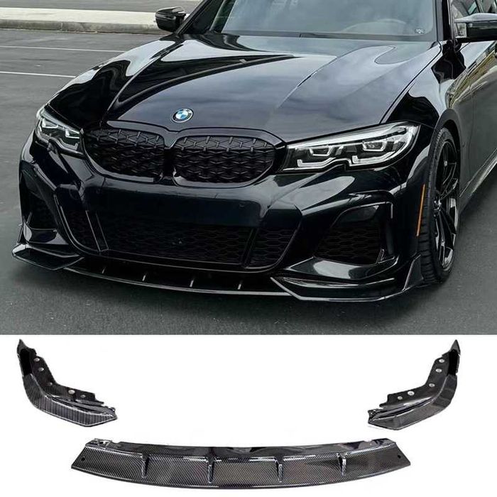 Сплиттер губа накладка бампера BMW G20 Г20 спойлер сплітер диффузор