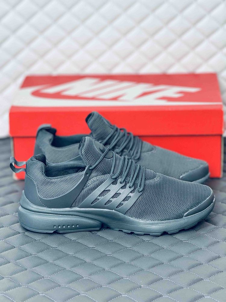 Nike Air Presto All Grey кроссовки мужские Найк Престо серые