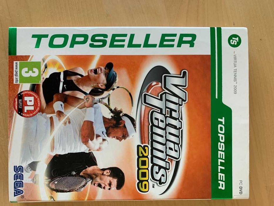 Virtua Tennis 2009 DVD na PC