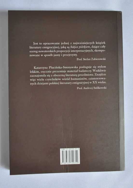 Między historią a literaturą. O „Szkicach piórkiem” A. Bobkowskiego