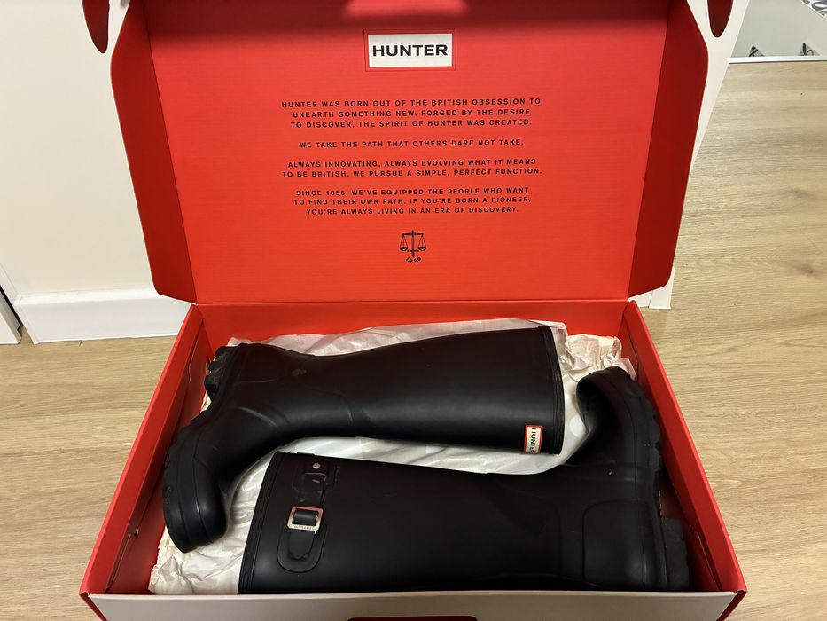 Gumiaki hunter czarne eu40/41