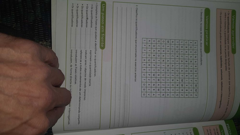 Língua portuguesa 9° ano. Testes, estudos e exercícios.  Nunca usado.