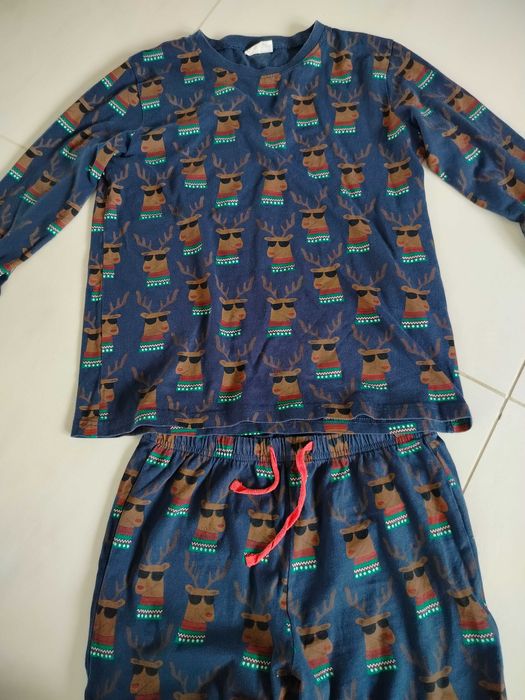 Piżama świąteczna chłopięca