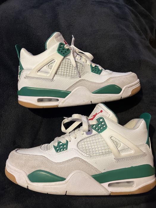 air jordan 4 pine green