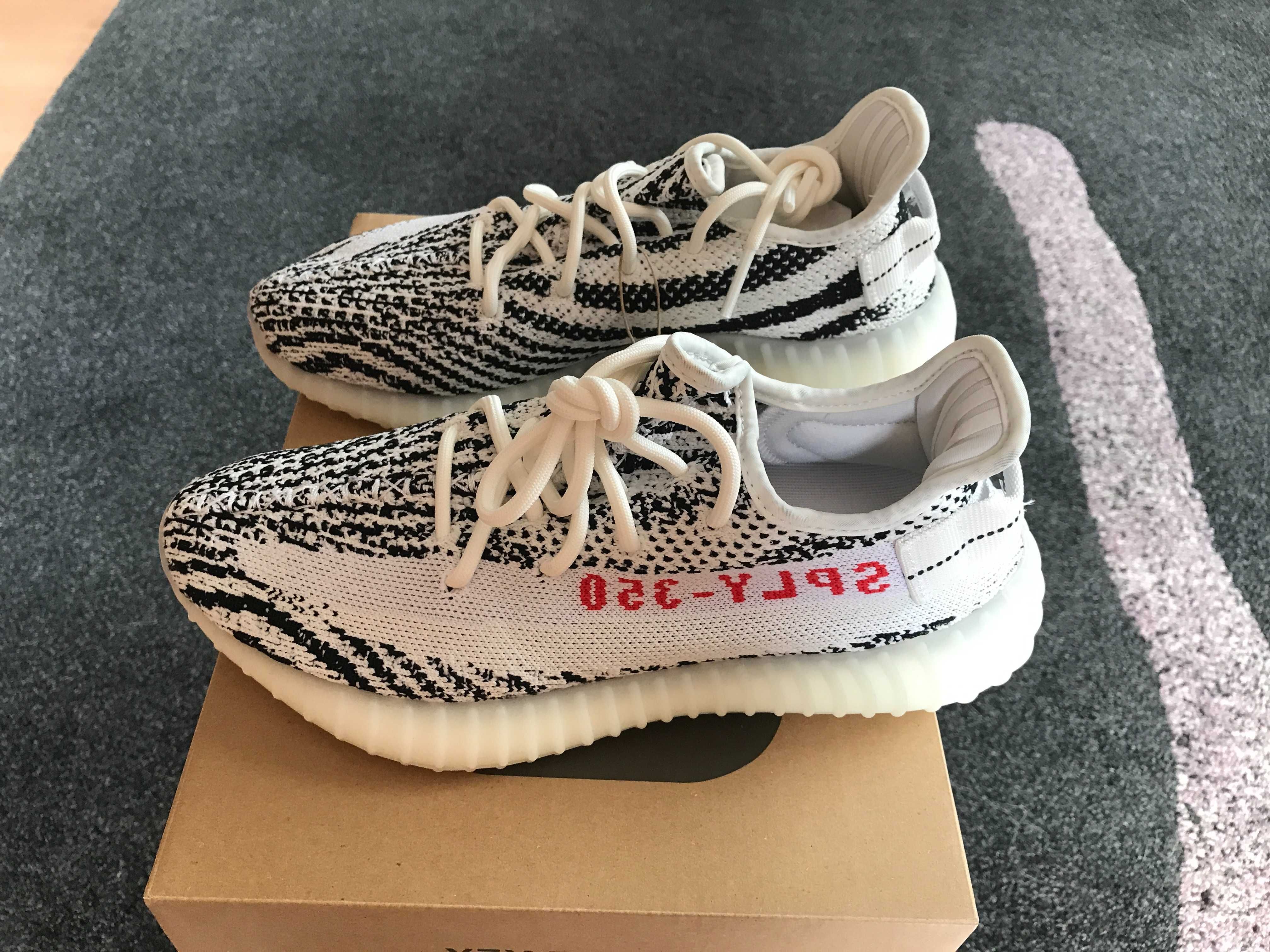 NOWE Adidas Yeezy Boost 350 V2 Zebra r.39 1/3 (6,5 US)