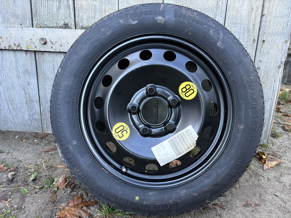 Koło zapasowe zapas zapasówka Bmw E90 E91 E46 seria 3 Oryginał Nowe 16