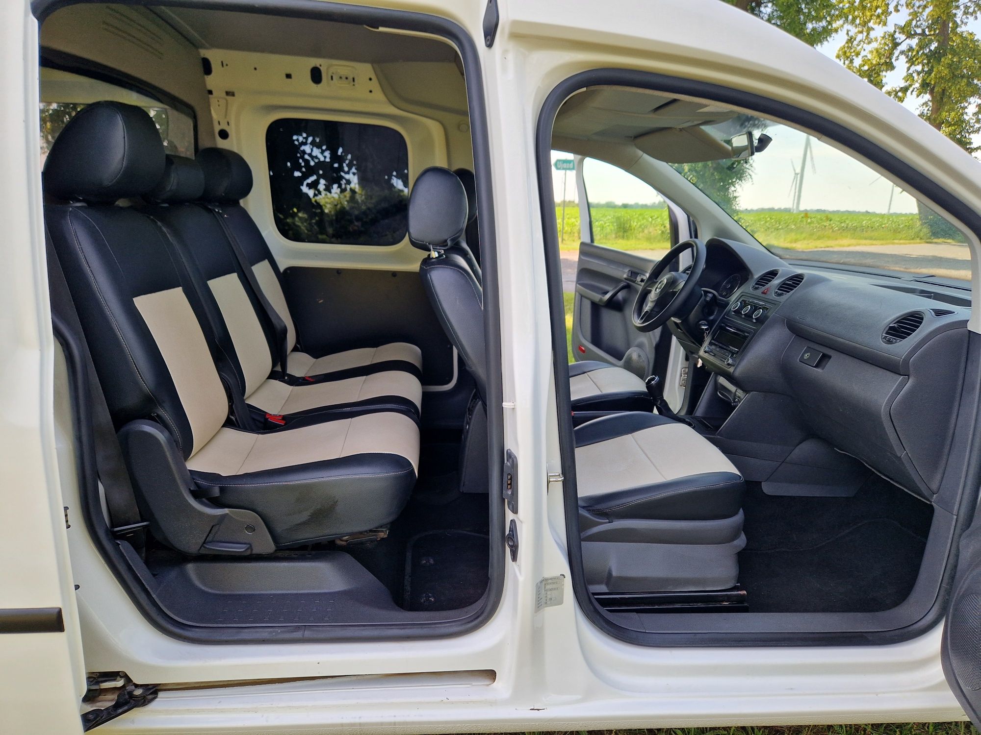 Vw Caddy 2015r 1.6 TDI long maxi 5 osobowy