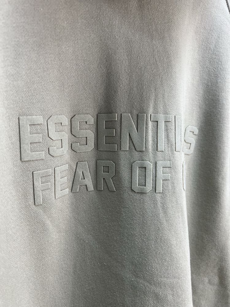 Зіп Худі Fear Of God FOG Essentials Logo