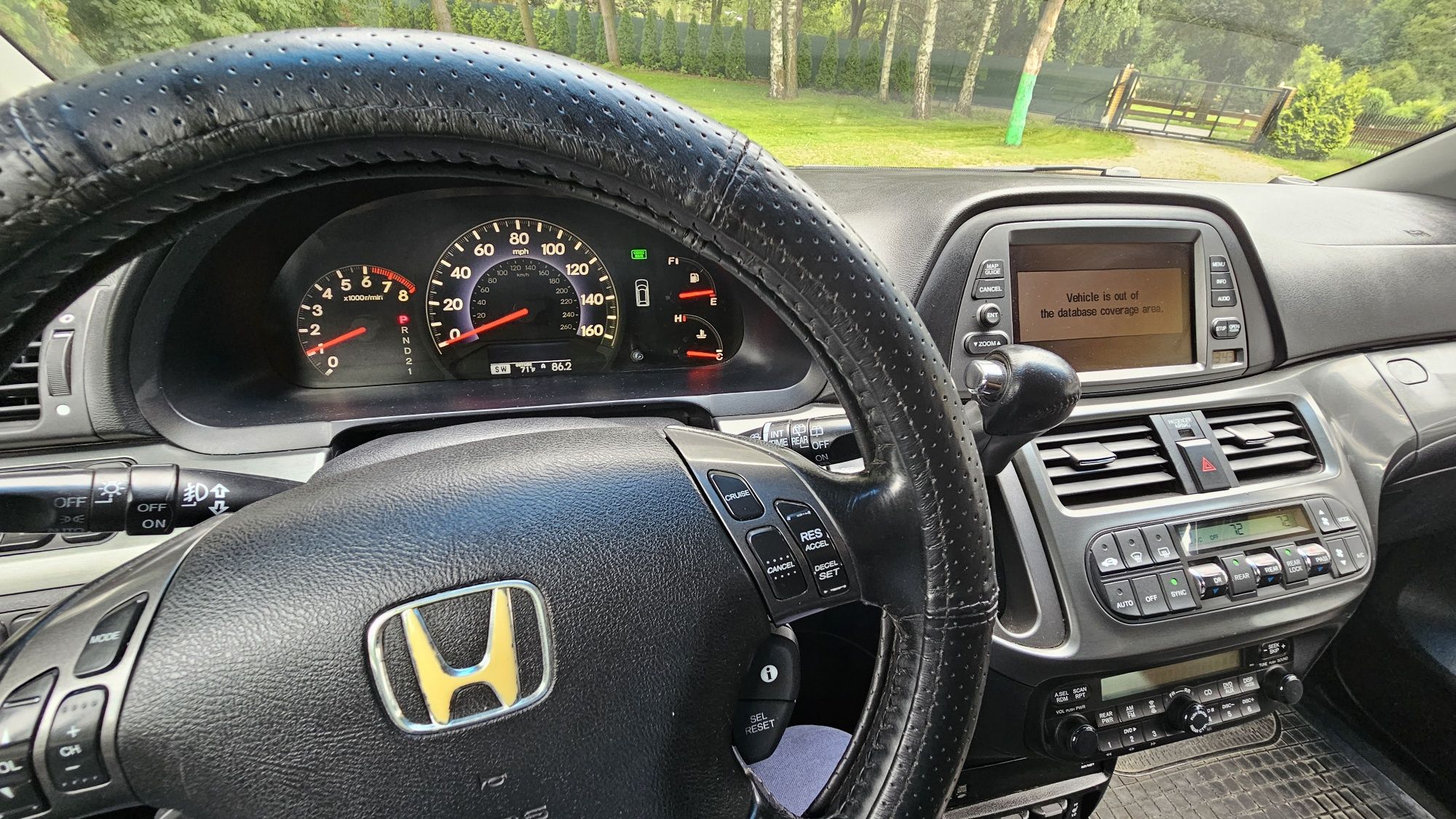 Honda Odyssey Touring LPG, Najbogatsza wersja
