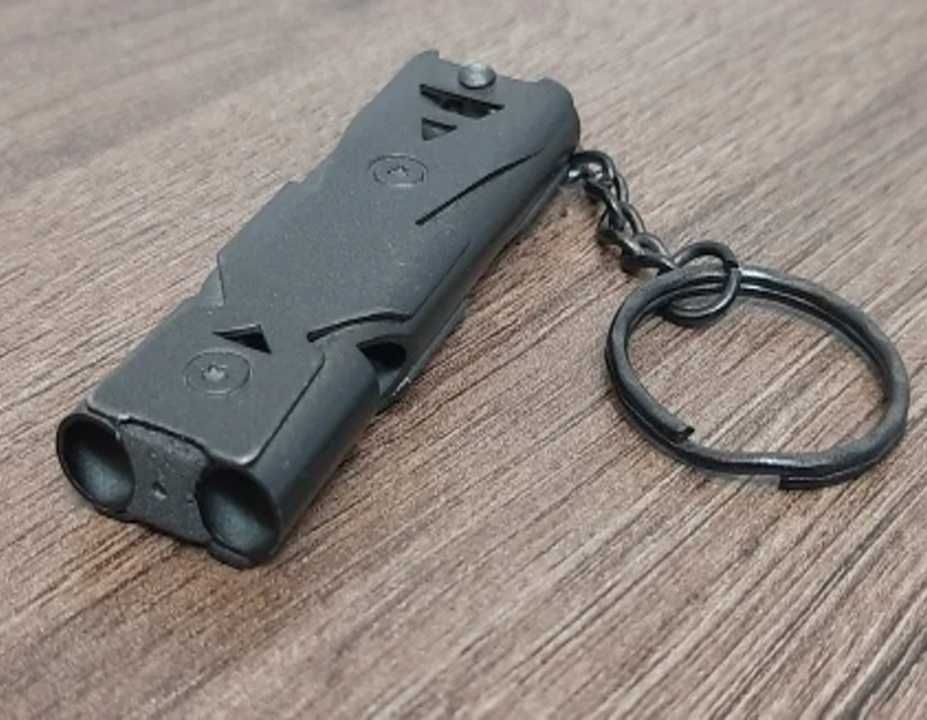 Двухсекционный свисток - брелок высокой громкости на природе