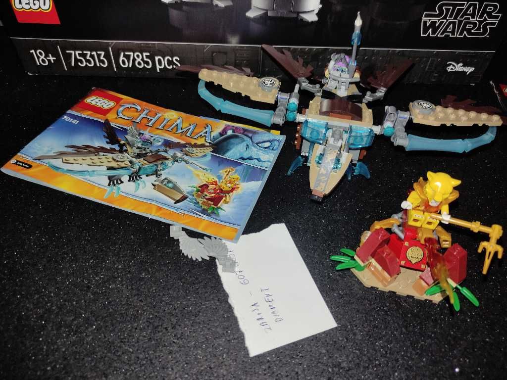LEGO 70141 Legends of Chima Szybowiec lodowy Vardy