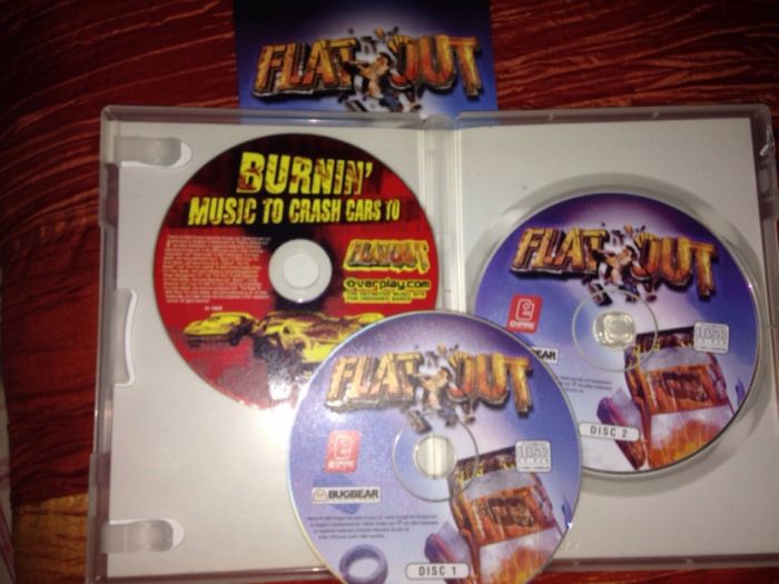 CD-PC| Flatout + CD Musical (Edicao Rara,)