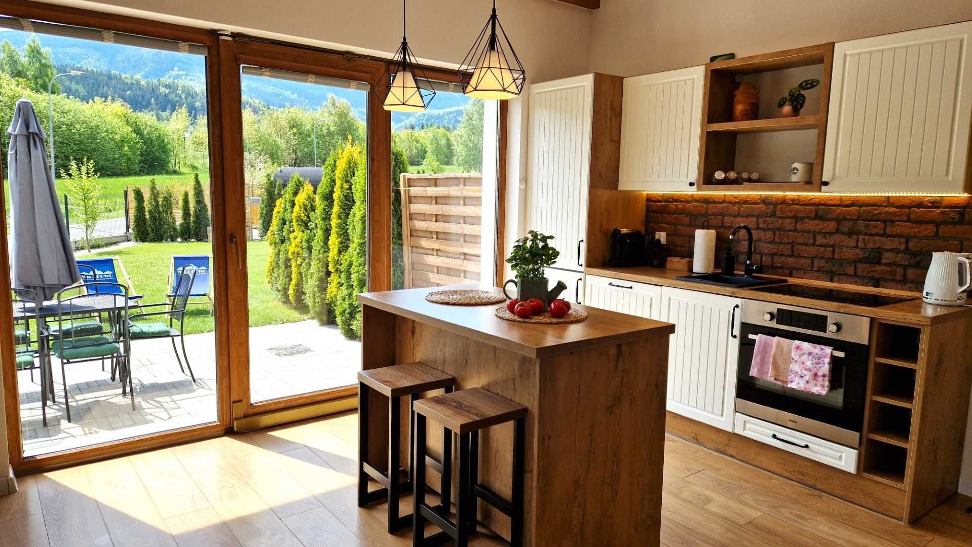 Stylowe Domki z widokiem na Śnieżkę Karpacz Kominek Sauna Balia Jacuzi