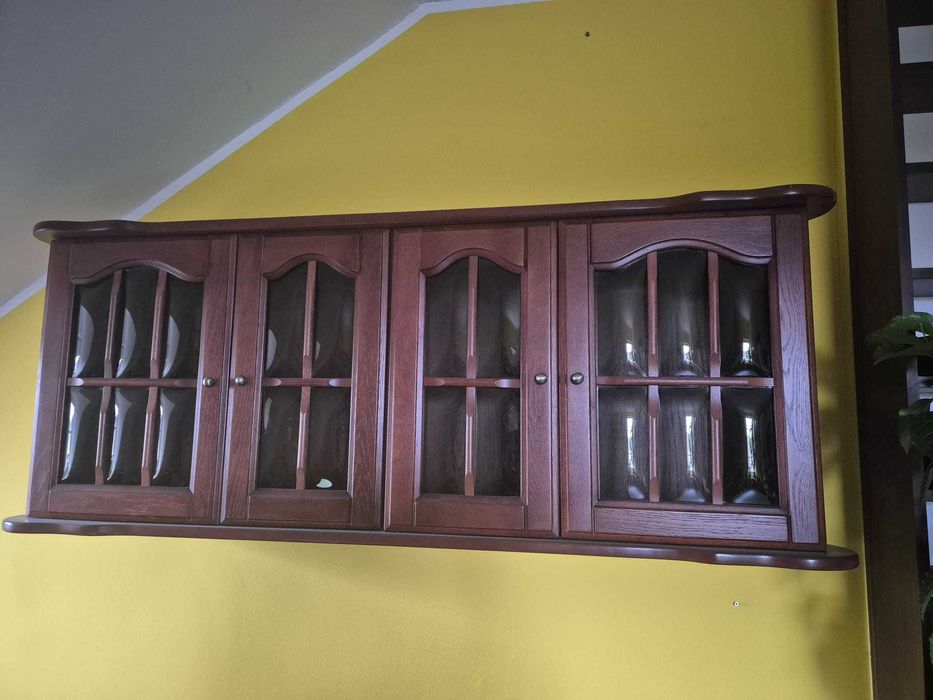 Fantazyjna szafka wisząca - witrynka - kredensik wiszący