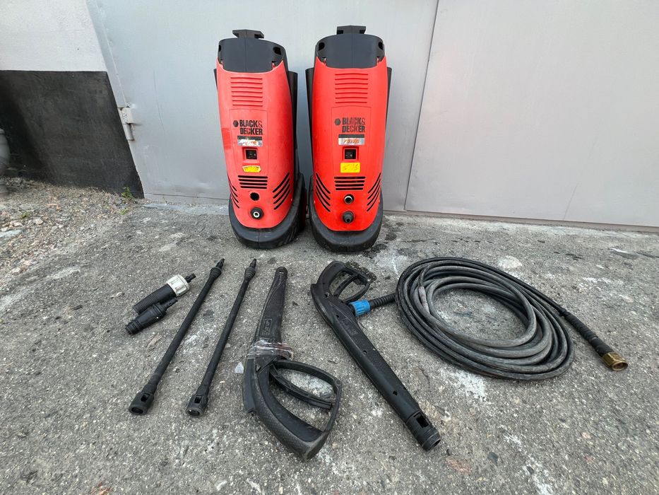 мийка високого тиску black decker pw 2100 та pw 1800