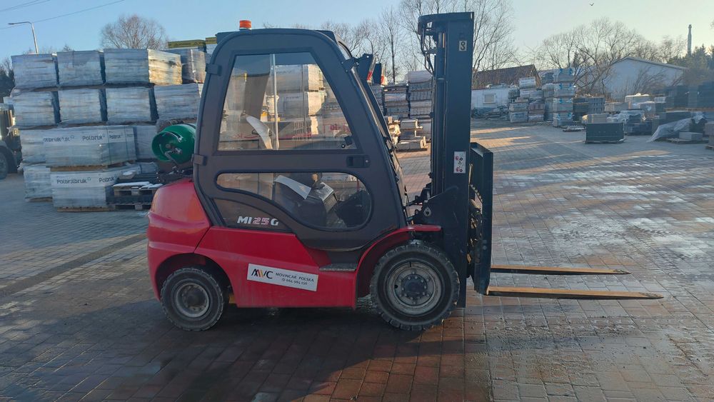 Wózek Widłowy MANITOU MI25G, rok produkcji 2018, udźwig 2,5 tony