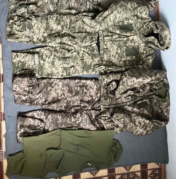‼️Продам зима військову форму футболка зсу горка форма зимняя пиксель
