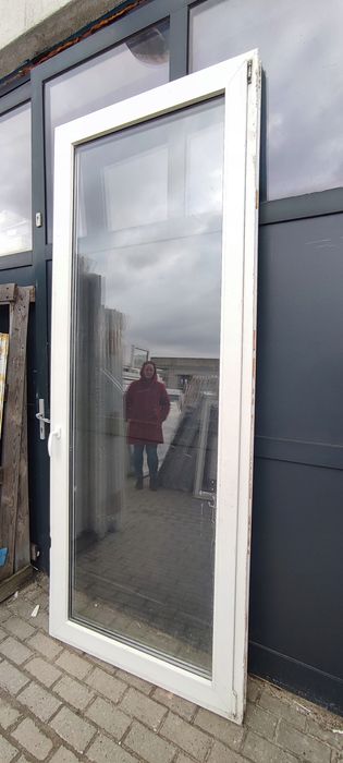 OKNA KacprzaK Okno Balkonowe 102X260 Używane PCV Lider Okna OLX